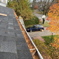 HomeGuard Pro Services - Before a gutter cleaning