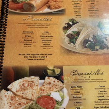 Taqueria La Unica - Menu - Mexican Near Me - Monroe, North Carolina Taqueria La Unica - Menu - Mexican Near Me - Monroe, North Carolina