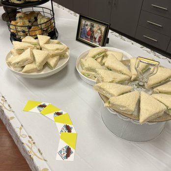 Grace & Butter - Cucumber Sandwiches and Blueberry Scones - Personal Chefs Near Me Grace & Butter - Cucumber Sandwiches and Blueberry Scones - Personal Chefs Near Me