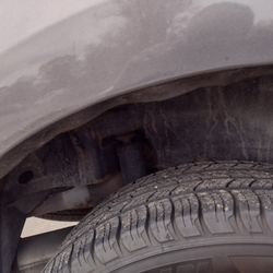 Platinum Collision - Right Rear Quarter Panel Before Repair