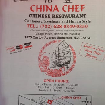 China Chefs - Chinese Near Me - Somerset, New Jersey