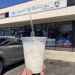 Chapin’s Hot Bagels & Deli - They got horchata!!!