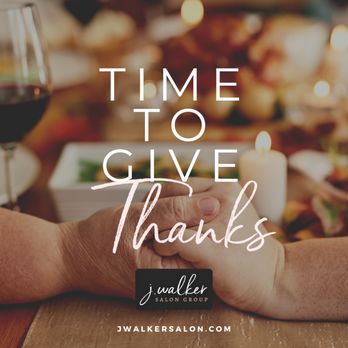 J.Walker Studios - We at #JWalkerSalonGroup wish you a wonderful Thanksgiving filled with great food, family, friends, joy, and love.  Happy Thanksgiving! - Hair Salons Near Me - Mendham, New Jersey
