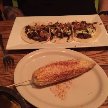 Mesa Modern Mexican - Carnegie Asada Tacos with side of Mexican corn on the cob - Mexican Near Me - Easton, Pennsylvania Mesa Modern Mexican - Carnegie Asada Tacos with side of Mexican corn on the cob - Mexican Near Me - Easton, Pennsylvania