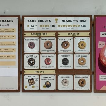 Holey Grail Donuts - 8.26.2025 Menu - Donuts Near Me - Honolulu, Hawaii Holey Grail Donuts - 8.26.2025 Menu - Donuts Near Me - Honolulu, Hawaii