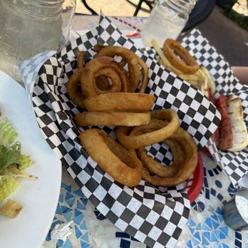 Fat Maddie's Grille - Basket of onion rings, full order - American Near Me - San Ramon, California