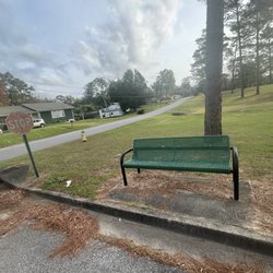 C E Burrell Park - Bench