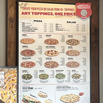 MOD Pizza - Menu - Fast Food Near Me - Schaumburg, Illinois
