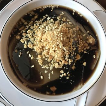 Royal Pot - Brown raindrop. Jelly in brown sugar syrup with crashed peanuts - Hot Pot Near Me - East Lansing, Michigan Royal Pot - Brown raindrop. Jelly in brown sugar syrup with crashed peanuts - Hot Pot Near Me - East Lansing, Michigan