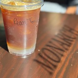 Monarch Pastries & Coffee House - Spiced pear espresso tonic