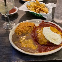 Lucy's Mexicali Restaurant - Cheese Enchiladas (3 pc) Side of Egg