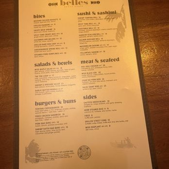 Belles Beach House - Drink Menu - Tiki Bars Near Me - Los Angeles, California
