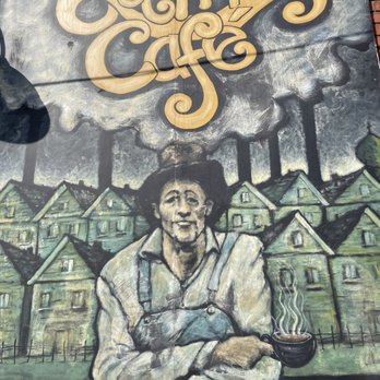 Lucky's Cafe - Mural outside - Coffee & Tea Near Me - Cleveland, Ohio