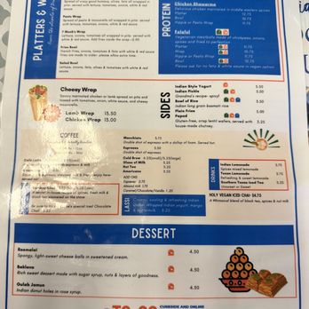 7 Monk's Cafe - Menu - Indian Near Me - New Braunfels, Texas