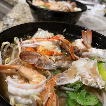 Crecia's Kitchen - Seafood Combination Pho - Cajun/Creole Near Me - Houston, Texas