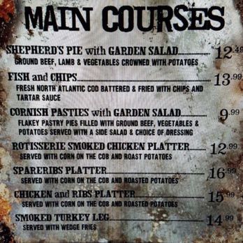Three Broomsticks - Main Courses Menu 2018 at three broomsticks, Harry Potter land, universal studios, Orlando - British Near Me - Orlando, Florida Three Broomsticks - Main Courses Menu 2018 at three broomsticks, Harry Potter land, universal studios, Orlando - British Near Me - Orlando, Florida