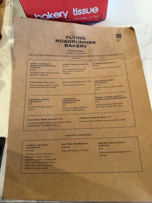 Menu photo 1 Flying Roadrunner Bakery Albuquerque, NM