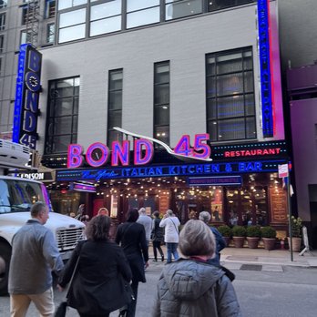 Bond 45 - Outside - Italian Near Me - New York, New York