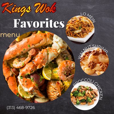 King Wok Seafood Boil by null