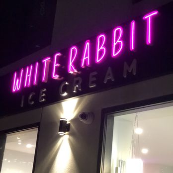 White Rabbit Ice Cream - Signage - Ice Cream & Frozen Yogurt Near Me - Edmonton, Alberta White Rabbit Ice Cream - Signage - Ice Cream & Frozen Yogurt Near Me - Edmonton, Alberta