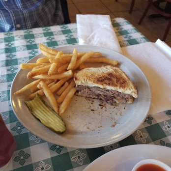 Pine Country Restaurant - Patty melt.. my hubby likes it! - Breakfast & Brunch Near Me - Williams, Arizona