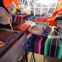Tacos El Amigo - Fresh dough to make tortillas on the spot