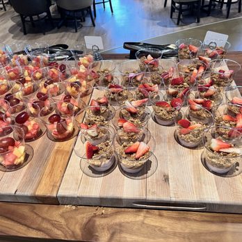 Pinstripes - Fruit and yogurt parfait - Bowling Near Me - Walnut Creek, California Pinstripes - Fruit and yogurt parfait - Bowling Near Me - Walnut Creek, California