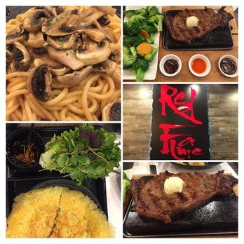 Red Flame - Mushroom garlic butter noodles, ribeye steak, Banh Xeo - Hot Pot Near Me - Artesia, California Red Flame - Mushroom garlic butter noodles, ribeye steak, Banh Xeo - Hot Pot Near Me - Artesia, California