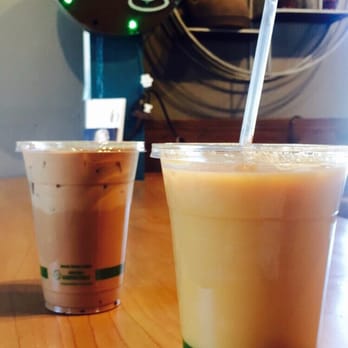 Granola's Coffee House - Iced mocha and iced coffee with milk - Coffee & Tea Near Me - Half Moon Bay, California