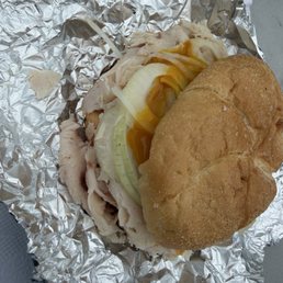 Pit Turkey Sandwich