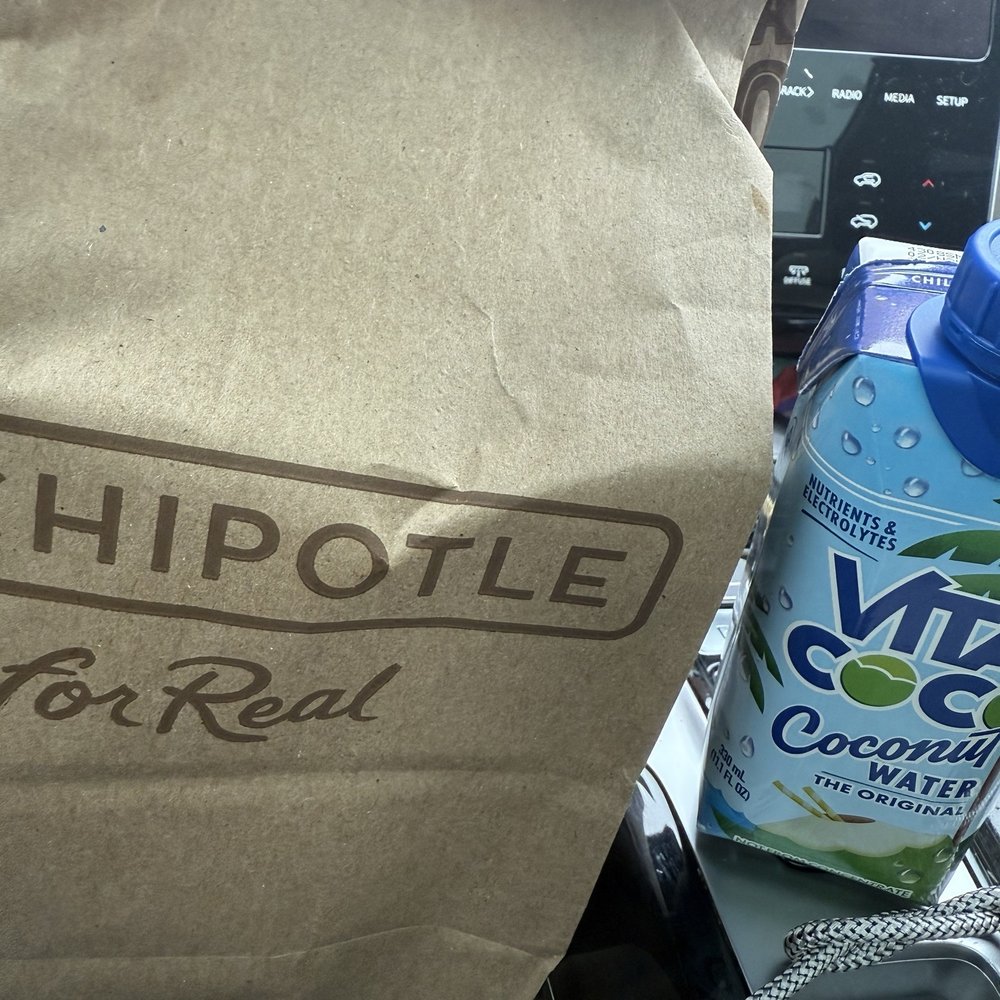 Chipotle Mexican Grill - Grabbed some food. Wanted a courtesy cup of water and ice- they said no. Will drink my warm coconut water in the car. - Salad Near Me - Bel Air, Maryland