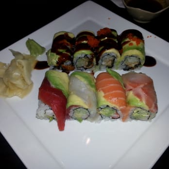 Sakura - Rainbow roll and Dragon roll - Sushi Bars Near Me - Howard Beach, New York Sakura - Rainbow roll and Dragon roll - Sushi Bars Near Me - Howard Beach, New York