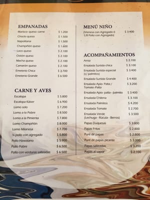 Menu photo 2 Restaurant La Pica de Emeterio Concón, VS