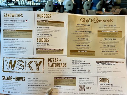 Menu photo 7 WSKY Bar + Grill Henderson, NV Menu photo 7 WSKY Bar + Grill Henderson, NV
