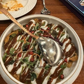 The Delhi Lounge - Spinach Chaat - Indian Near Me - Irving, Texas