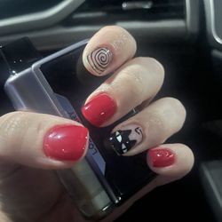 Polish Nails Bar - I absolutely love them! Exactly what I asked for! I think the kitty's are super cute, the spiral is really cool too!