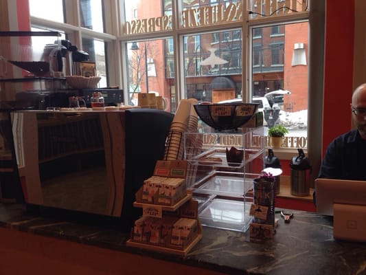 Tight Squeeze Coffee Shop by null