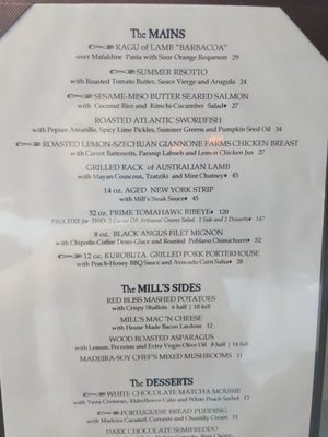 Menu photo 2 Mill's Tavern Providence, RI