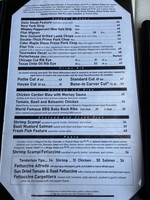 Menu photo 3 Carver's Steak & Chops San Diego, CA Menu photo 3 Carver's Steak & Chops San Diego, CA