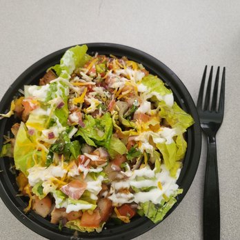 Lara Cafeteria - Chicken taco salad ($13). Tasted nice, but after eating the 6 pieces of lettuce it was a tiny burrito bowl. - Breakfast & Brunch Near Me - Sacramento, California Lara Cafeteria - Chicken taco salad ($13). Tasted nice, but after eating the 6 pieces of lettuce it was a tiny burrito bowl. - Breakfast & Brunch Near Me - Sacramento, California