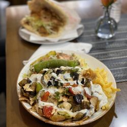 Mac Döner - Gemüse Döner teller
