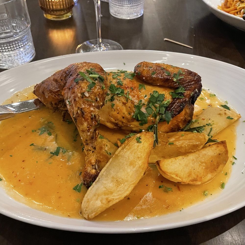 Mia Francesca - Pollo Arrosto alla Romana - Italian Near Me - Chicago, Illinois Mia Francesca - Pollo Arrosto alla Romana - Italian Near Me - Chicago, Illinois