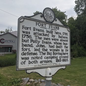 Fort Evans Historical Marker - Fort Evans Historical Marker, Martinsburg WV - Landmarks & Historical Buildings Near Me - Martinsburg, West Virginia Fort Evans Historical Marker - Fort Evans Historical Marker, Martinsburg WV - Landmarks & Historical Buildings Near Me - Martinsburg, West Virginia