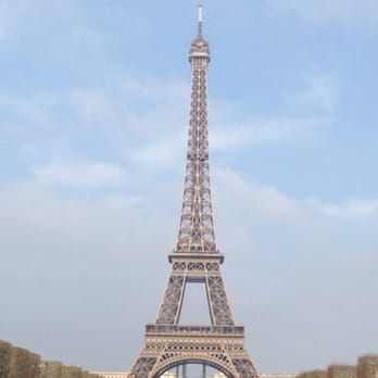 La Tour Eiffel - Taken from "behind" the tower. It was a beautiful (but cold) day! - Landmarks & Historical Buildings Near Me - Paris, 75