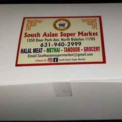 South Asian Super Market - Sweet/savory counter take-out box.