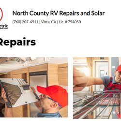 North County RV Repairs and Solar - We perform a variety of RV Repairs.