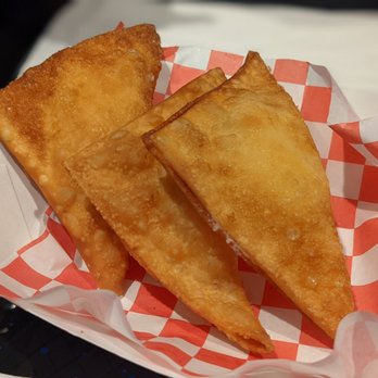 Sap Sap Lao Cafe - Crab rangoons (comes with 4 or 5, I ate one) - Laotian Near Me - Pinellas Park, Florida Sap Sap Lao Cafe - Crab rangoons (comes with 4 or 5, I ate one) - Laotian Near Me - Pinellas Park, Florida