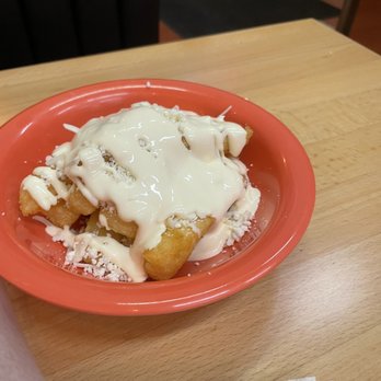 Aleida’s Restaurant - yuca with cheese and nata - Mexican Near Me - Cedar Park, Texas Aleida’s Restaurant - yuca with cheese and nata - Mexican Near Me - Cedar Park, Texas