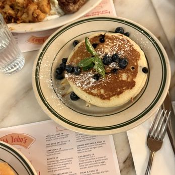 Old John's Diner - Blueberry Buttermilk Pancakes - Diners Near Me - New York, New York Old John's Diner - Blueberry Buttermilk Pancakes - Diners Near Me - New York, New York