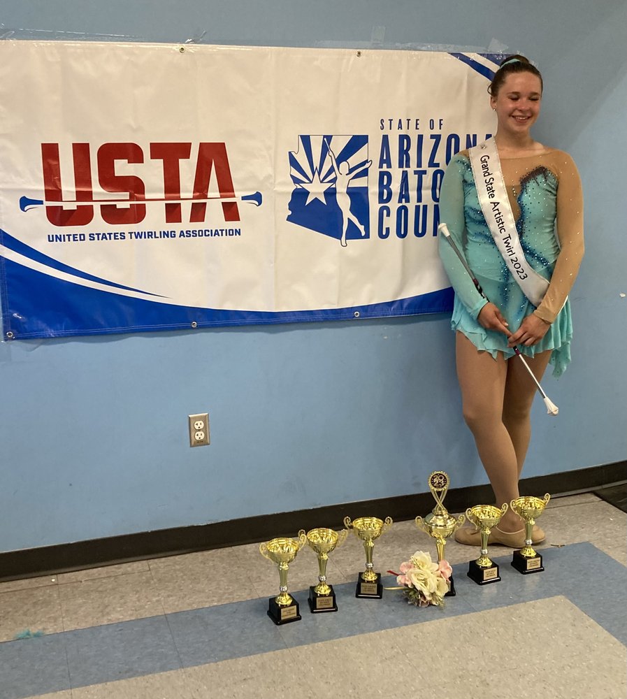 The Movement Baton Twirlers Logo